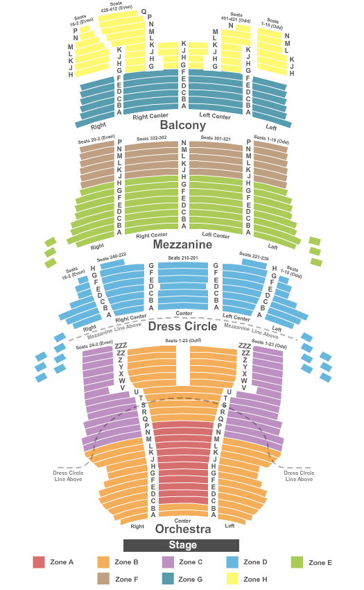 Hamilton Seating Chart Dc